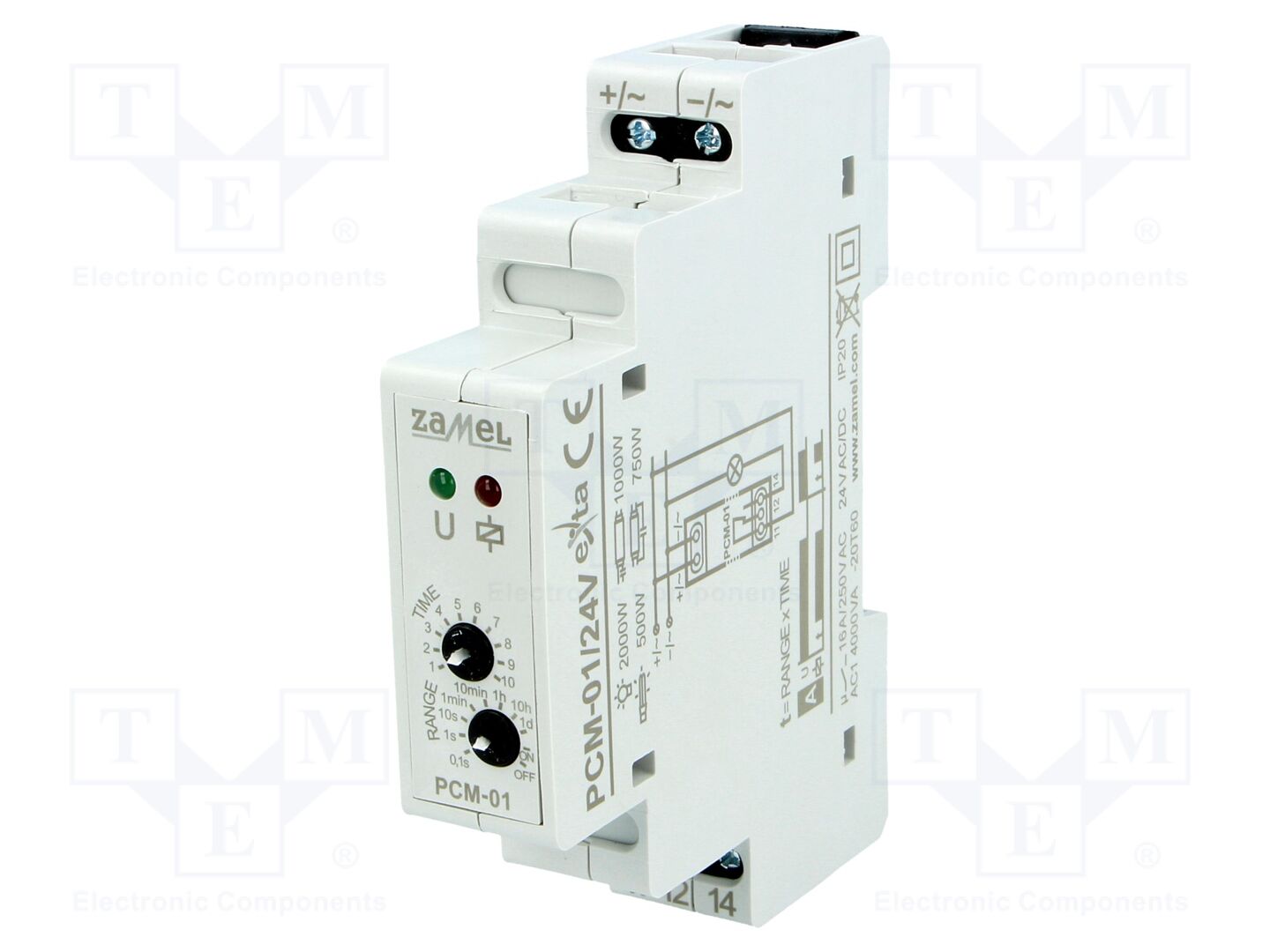 ZAMEL PCM-01/24V Analoginen ajastin 24VDC