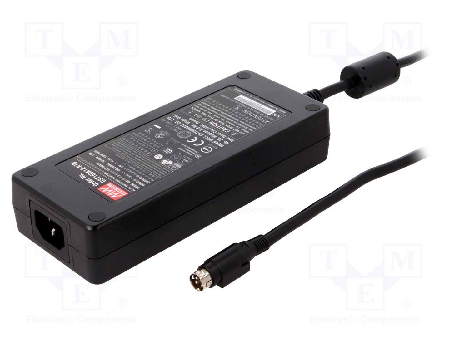 MEAN WELL GST160A12-R7B Kytkentäsähkönsyöttö 12VDC 11,5A 138W