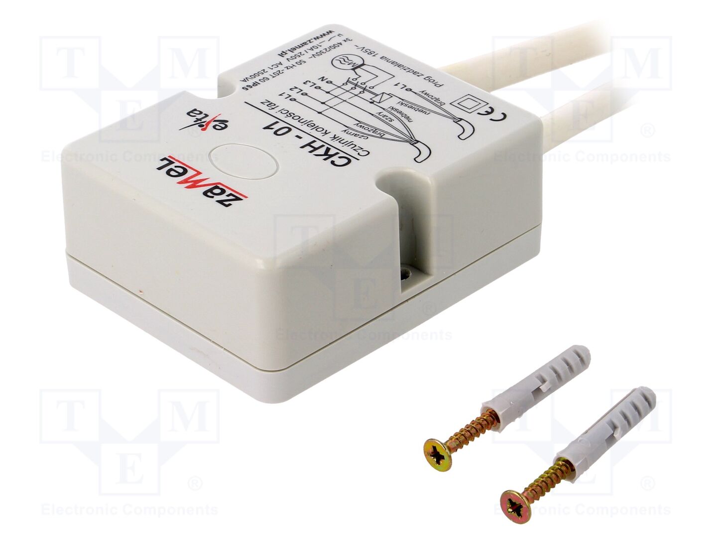 ZAMEL CKH-01 Valvontarele 250VAC/10A