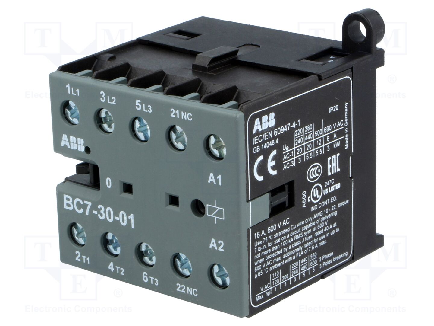 ABB BC7-30-01-01 Kontaktori 24VDC