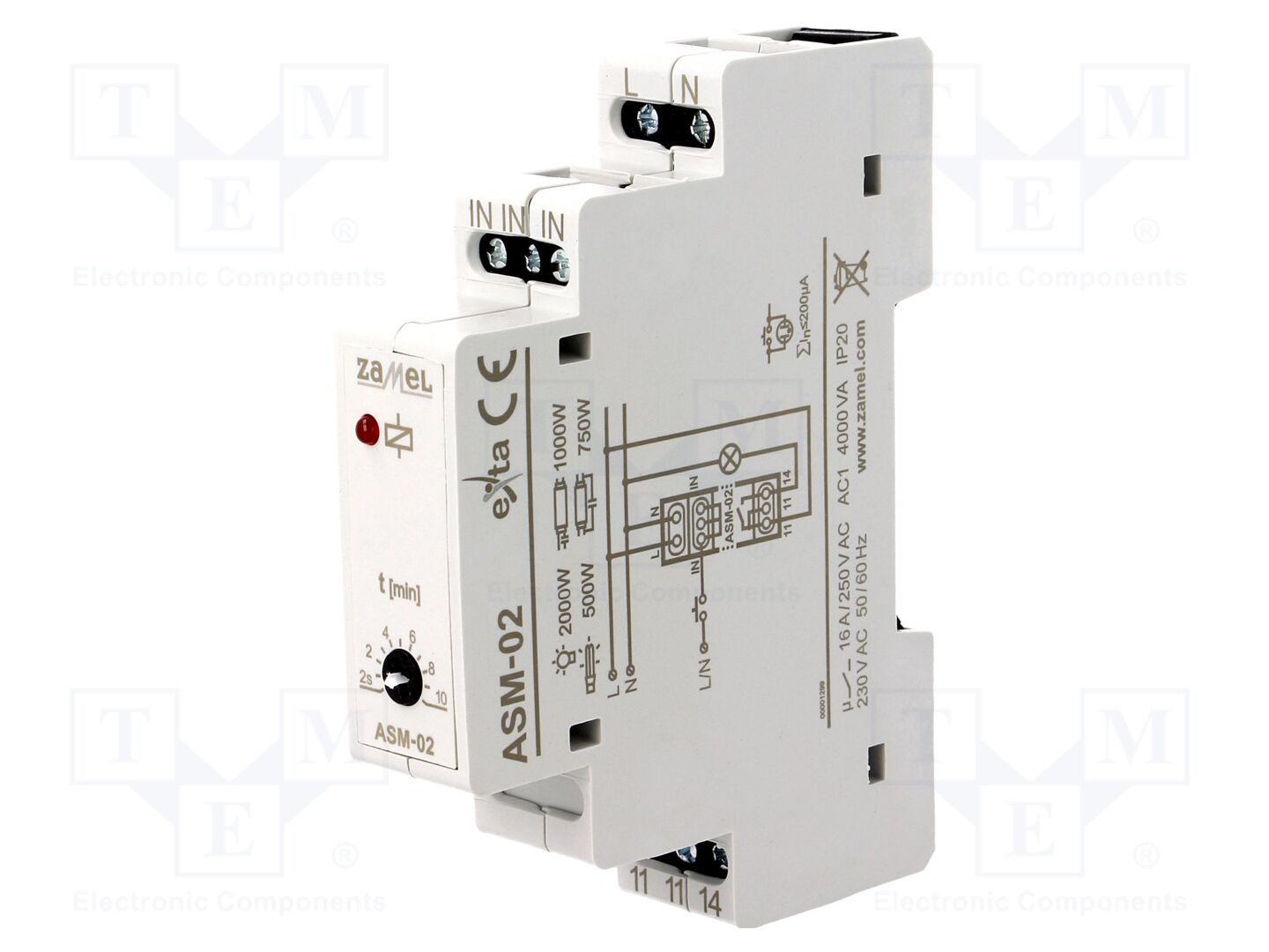 ZAMEL ASM-02 Portaikkoajastin 230VAC