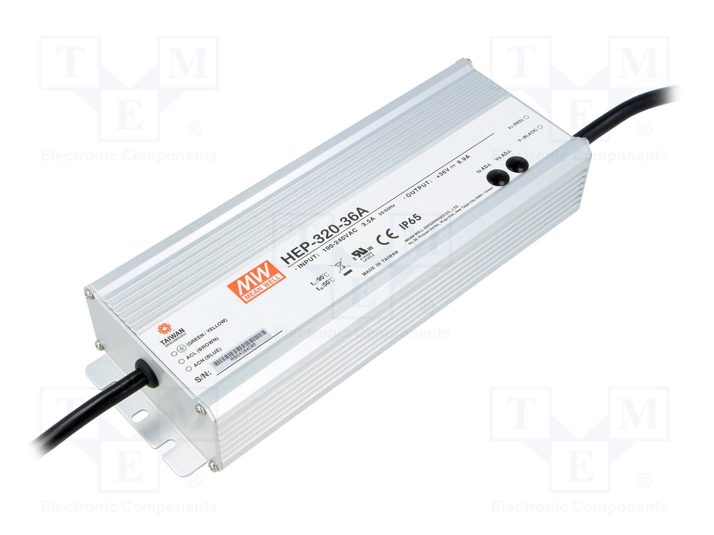 MEAN WELL HEP-320-36A Kytkinlähde 320,4W 36VDC modulaarinen