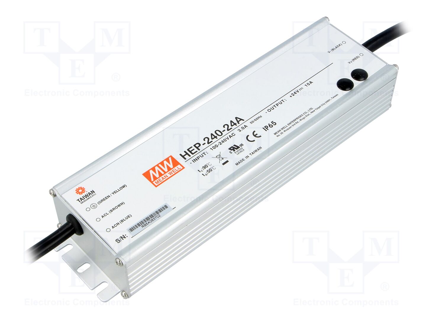 MEAN WELL HEP-240-24A Kytkinlähde 240W 24VDC modulaarinen