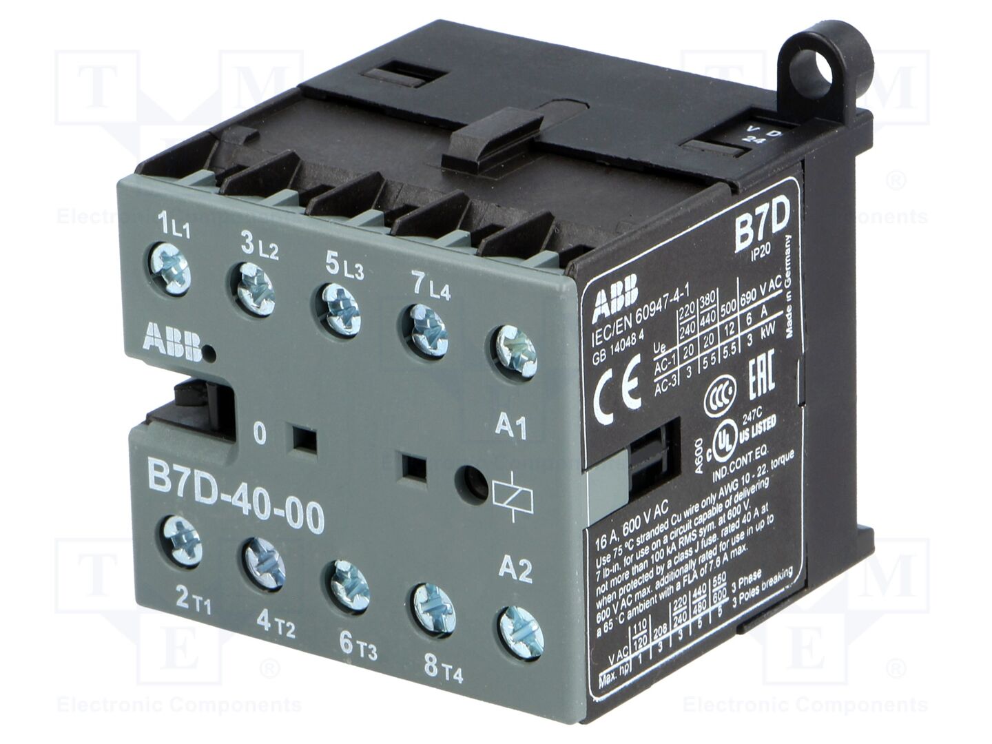 ABB B7D-40-00-01 Kontaktorimoduuli 24VDC