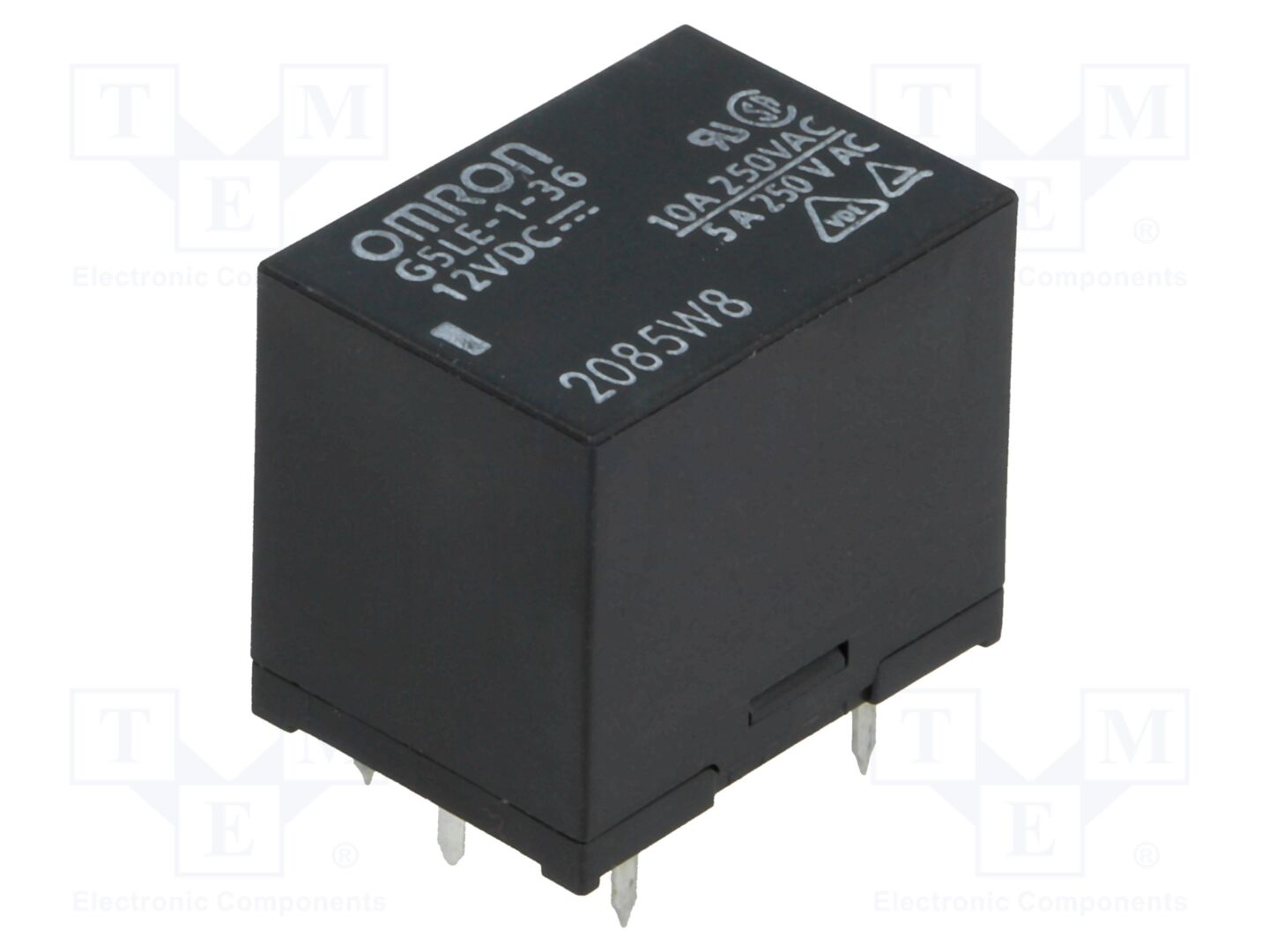OMRON Electronic Components G5LE-1-36-12 Sähkömagneettinen rele 12VDC (50 kpl erä)