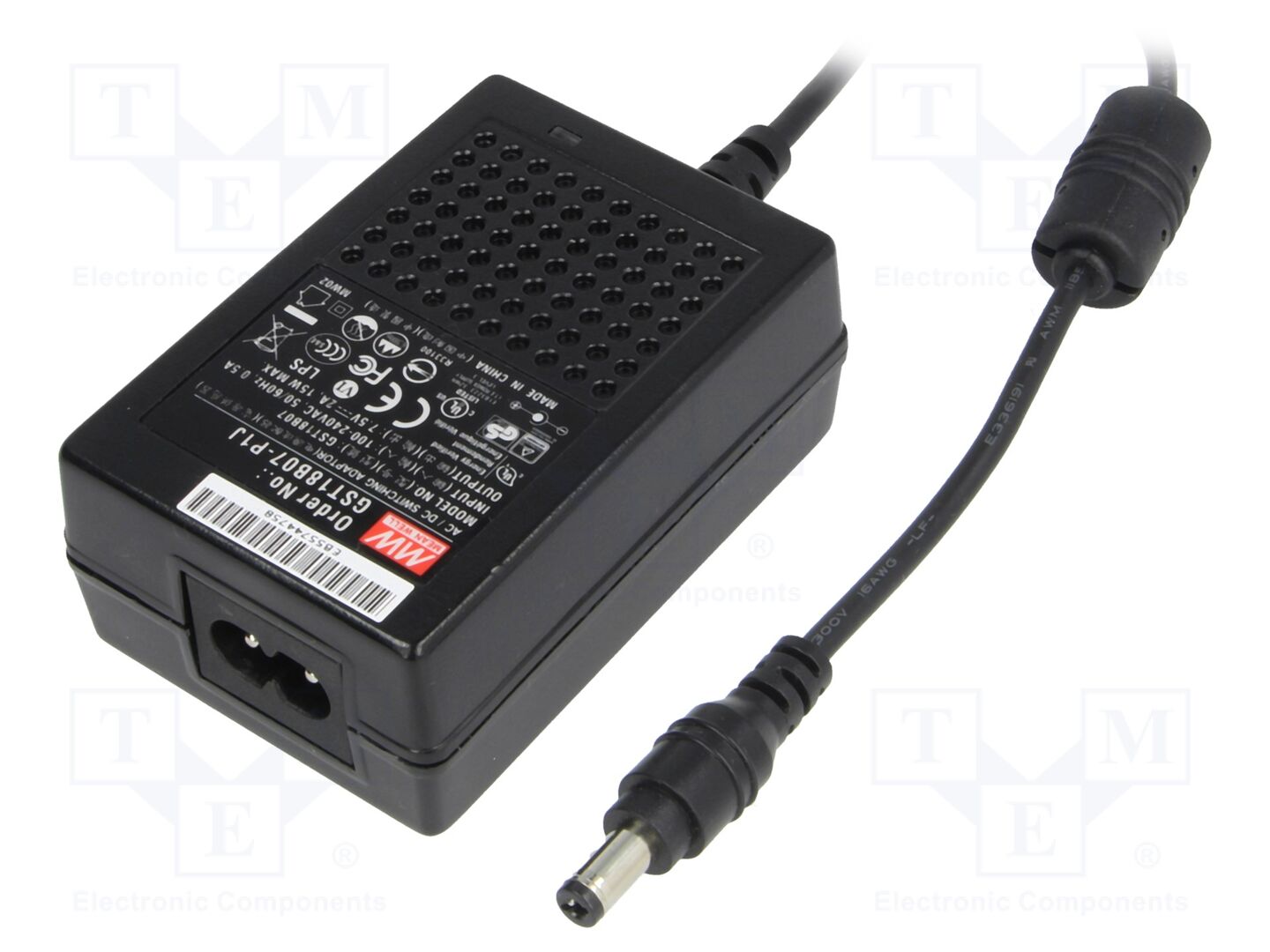 MEAN WELL GST18B48-P1J Kytkinlähde 48VDC 0.375A 18W