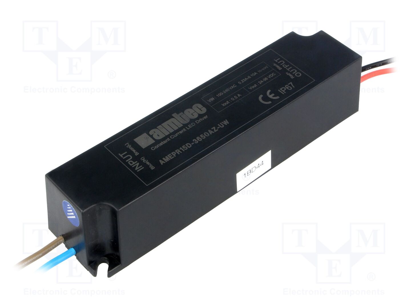 AIMTEC AMEPR15D-3650AZ-UW LED-virtalähde 18W 24-36VDC 0,5A