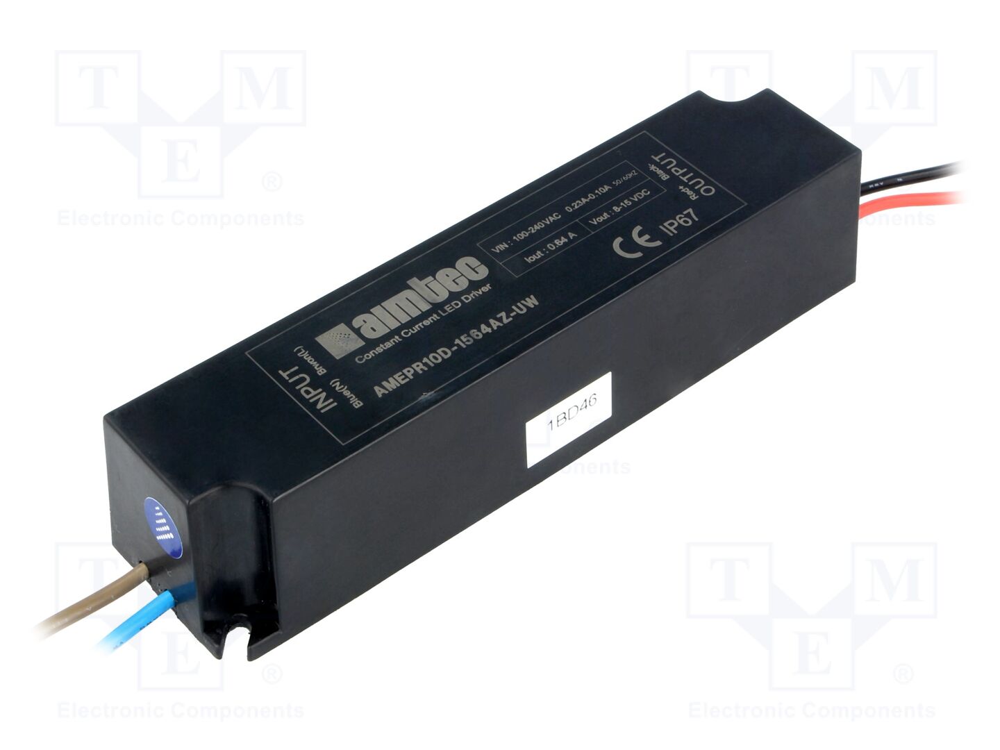 AIMTEC AMEPR10D-1564AZ-UW LED-virtalähde 9.6W 8-15VDC 0.64A