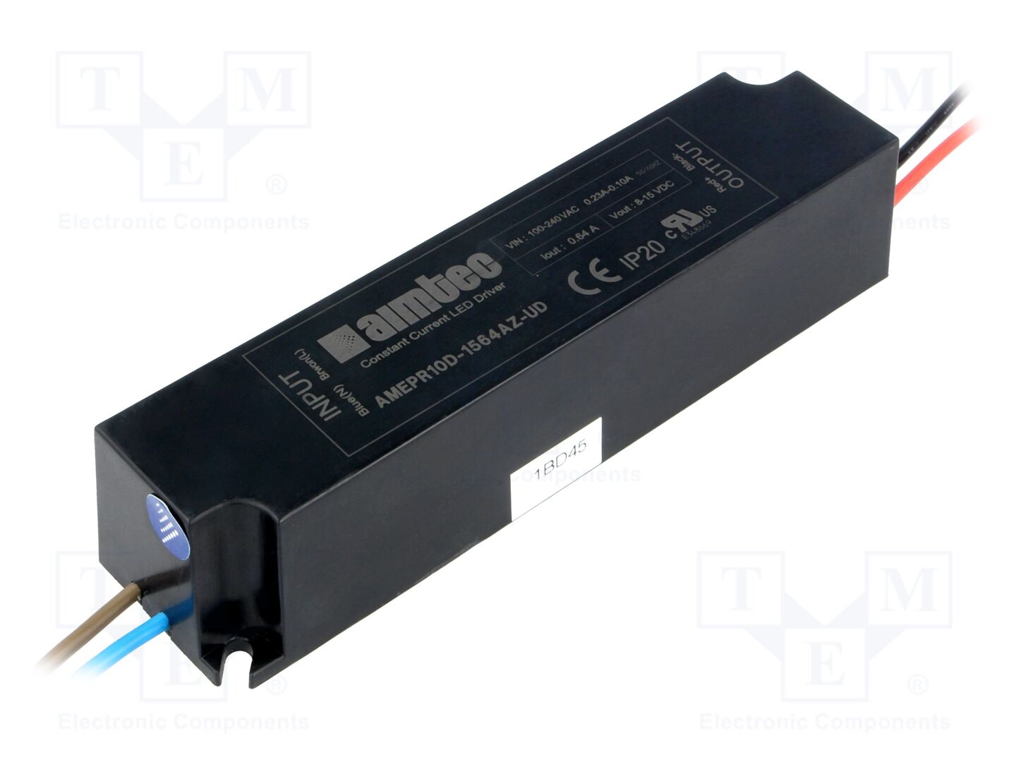 AIMTEC AMEPR10D-1564AZ-UD LED-virtalähde 9.6W 8-15VDC 0.64A