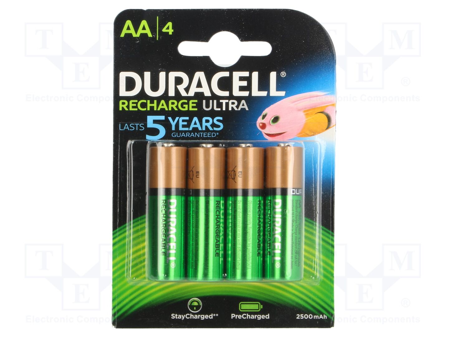 DURACELL ACCU-R6/2500/DR Ladattava akku Ni-MH AA 1.2V 2500mAh