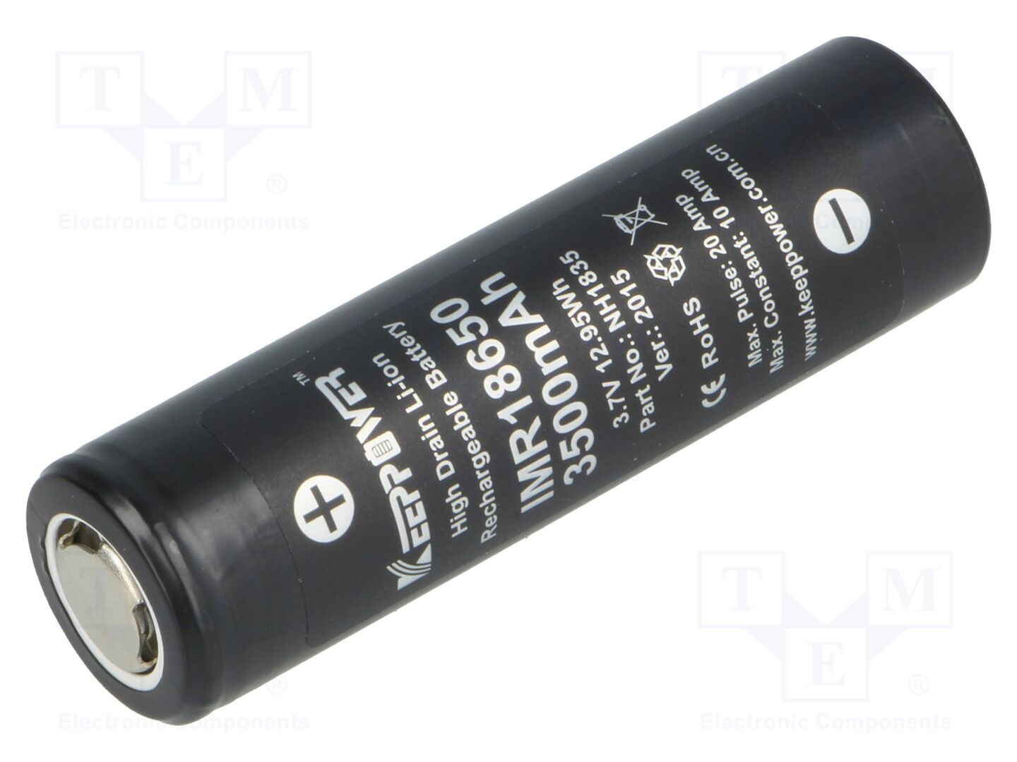 KEEPPOWER ACCU-18650-3.5 Ladattava akku 3500mAh