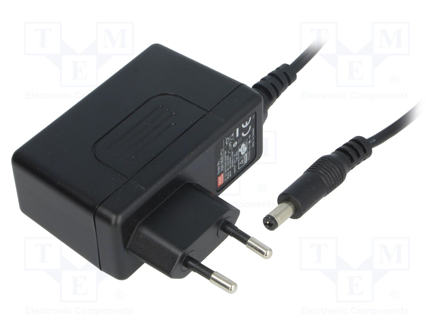 MEAN WELL SGA18E15-P1J Kytkinlähde 18W 1.2A pistokkeella
