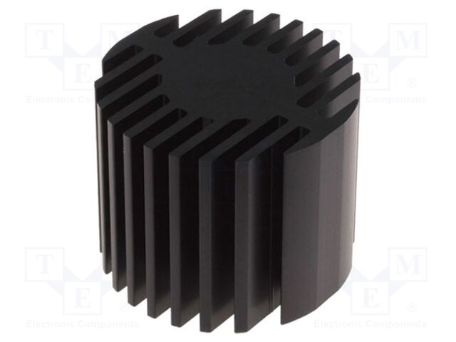 FISCHER ELEKTRONIK SK57850SA LED-jäähdytsyle siili Ø 60mm