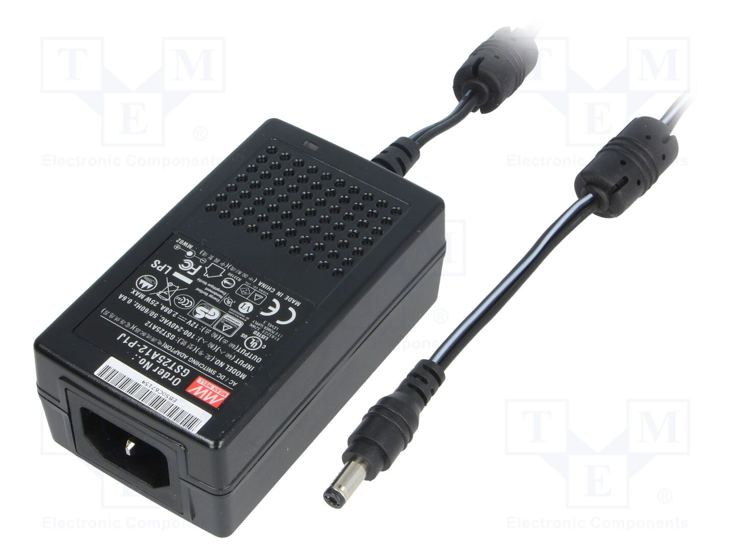MEAN WELL GST25A24-P1J Kytkentäsähkönsyöttö 24VDC 1.04A 25W
