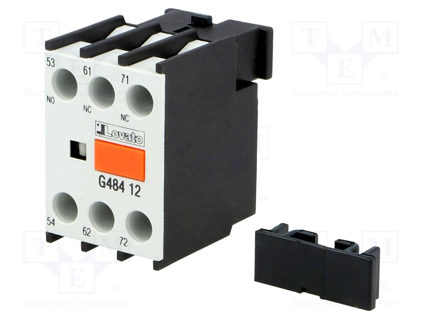 LOVATO ELECTRIC 11G48412 Apukosketin NC x2 + NO