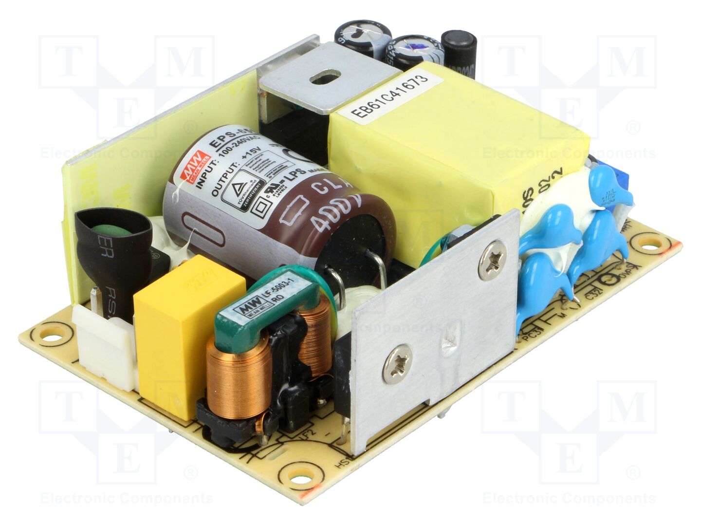 MEAN WELL EPS-65S-15 Avoin kytkinlähde 65W 15VDC