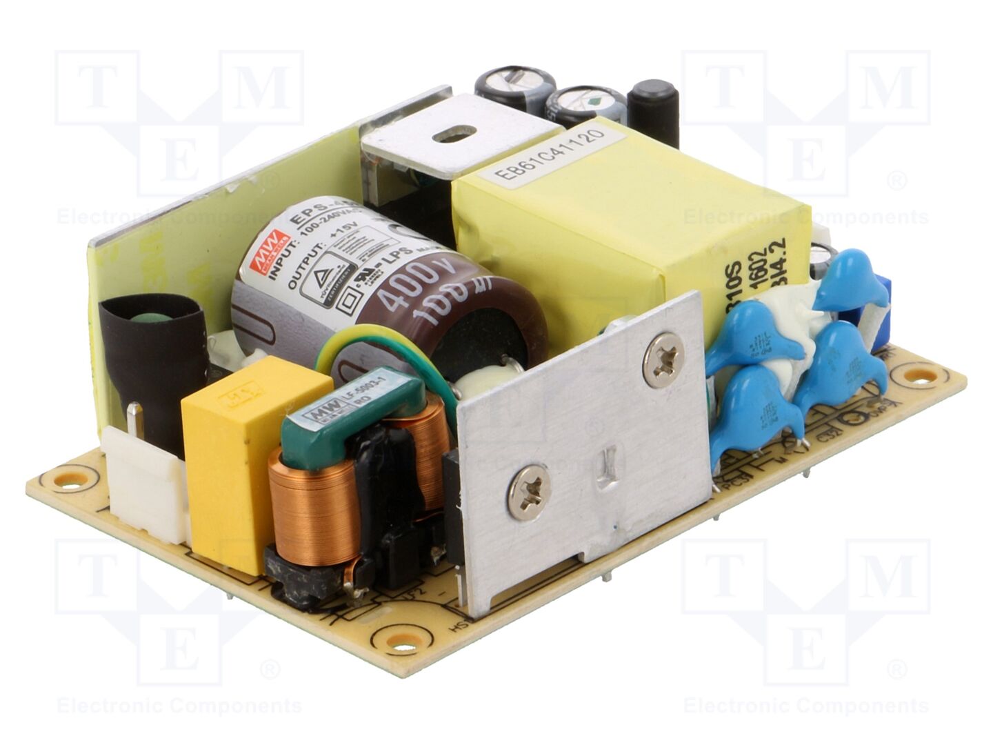 MEAN WELL EPS-45S-15 Avoin kytkinlähde 45W 15VDC