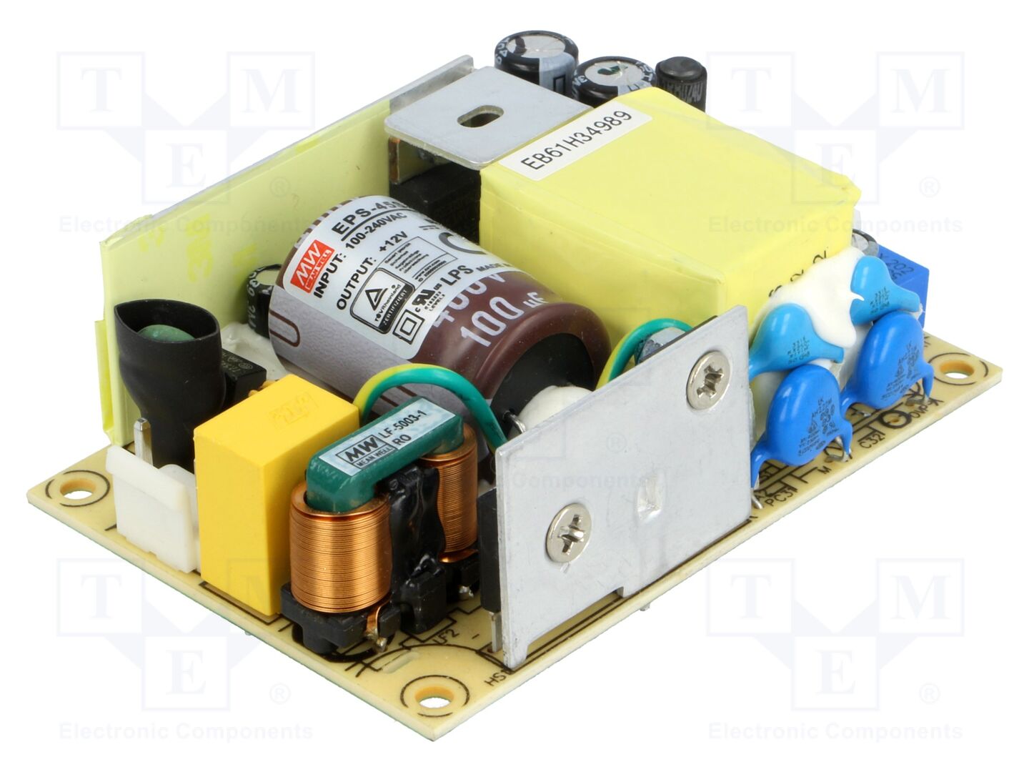 MEAN WELL EPS-45S-12 Avoin kytkinlähde 45,6W 12VDC