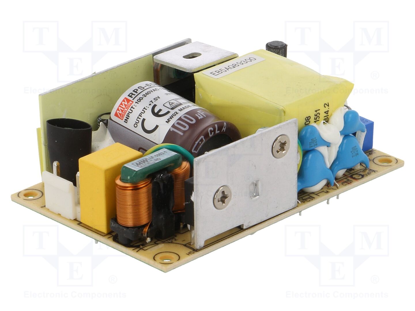 MEAN WELL RPS-65-7.5 Avoin verkkolaite 60W 7.5VDC