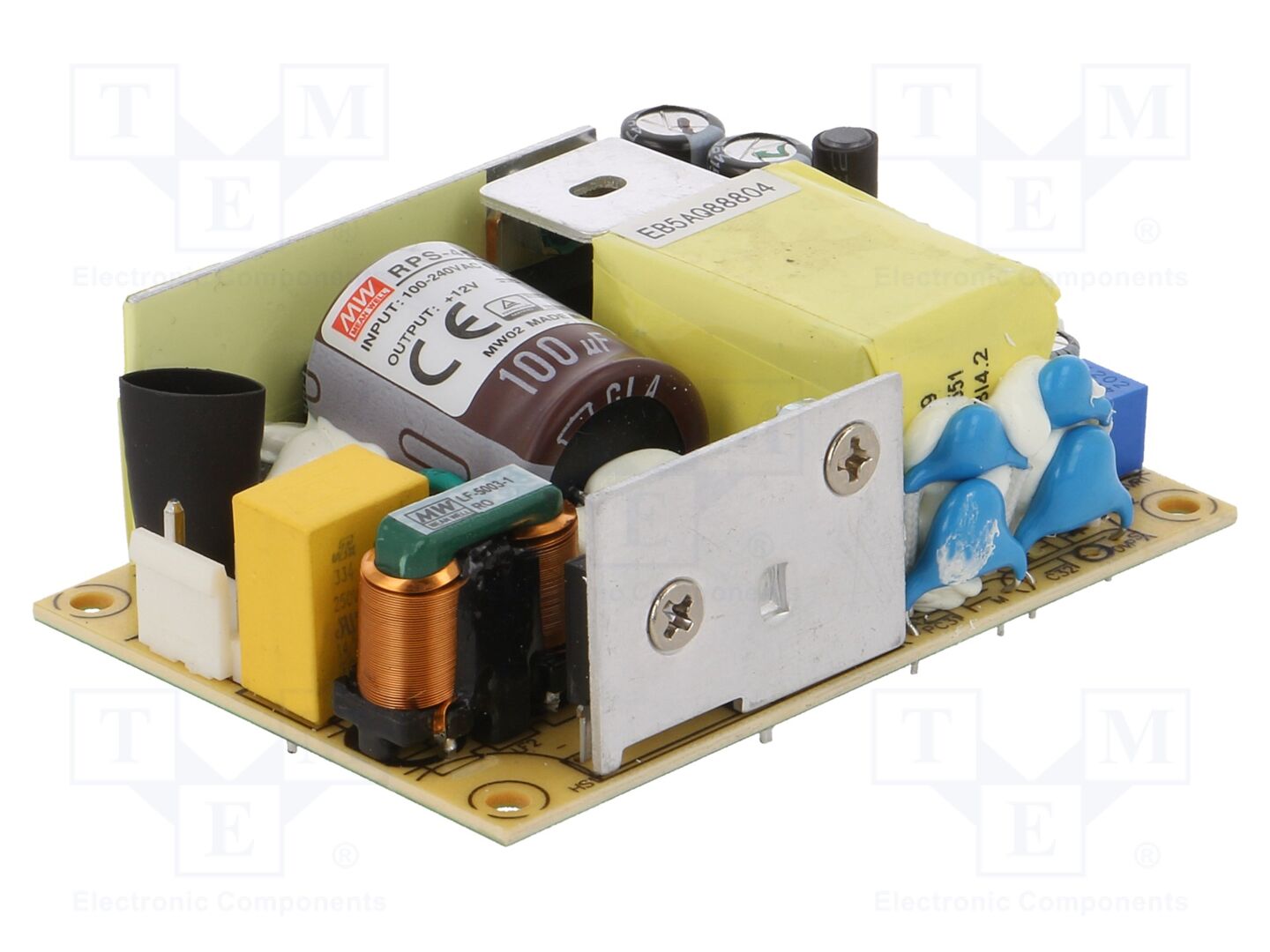 MEAN WELL RPS-45-12 Avoin kytkinlähde 45,6W 12VDC