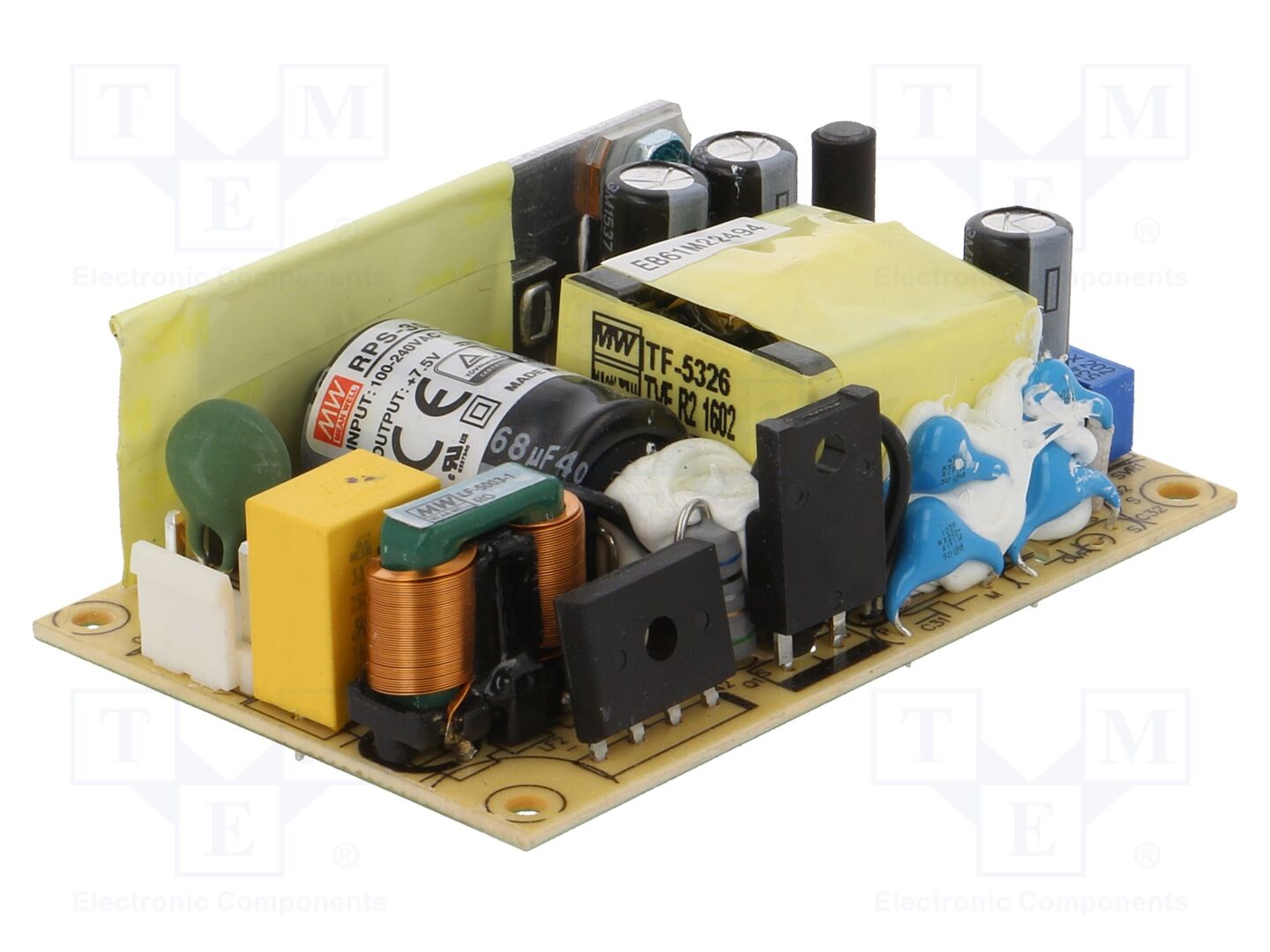 MEAN WELL RPS-30-7.5 Avoin kytkinlähde 30W 7.5VDC