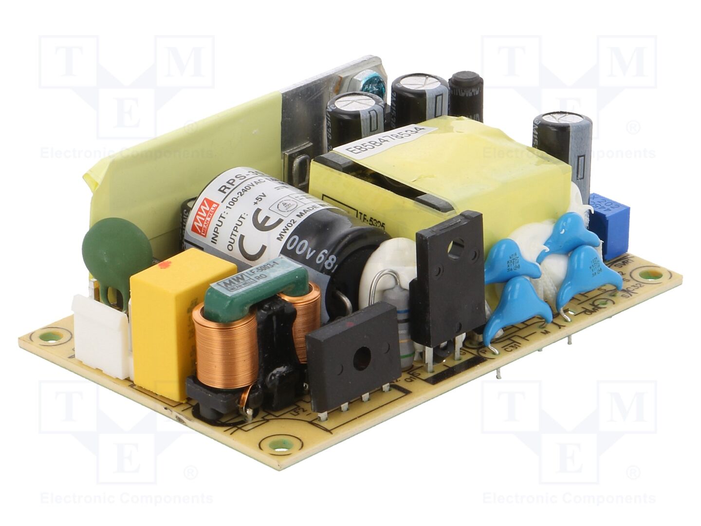 MEAN WELL RPS-30-5 Avoin verkkolaite 30W 5VDC 6A