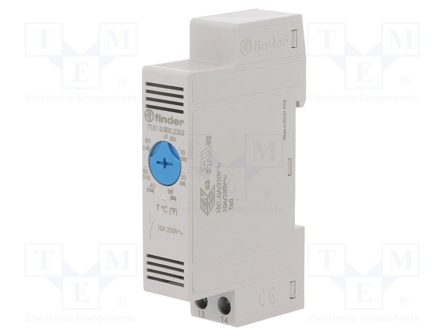 FINDER 7T.81.0.000.2303 Termostaatti 250VAC