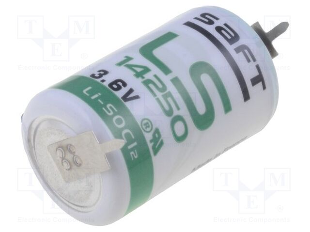 SAFT SAFT-LS14250PCB1X1 Litiumparisto 3.6V 1200mAh