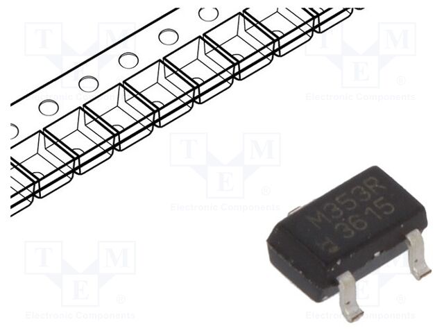 HONEYWELL SM353RT Magneettikenttäanturi -14÷14Gs (50 kpl erä)
