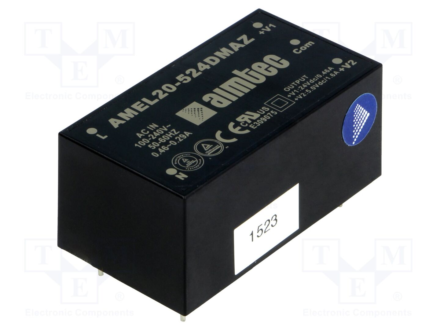 AIMTEC AMEL20-524DMAZ AC/DC-muunnin 18W