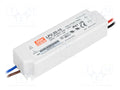 MEAN WELL LPV-20-15 LED-verkkolaite 20W 15VDC 1.33A