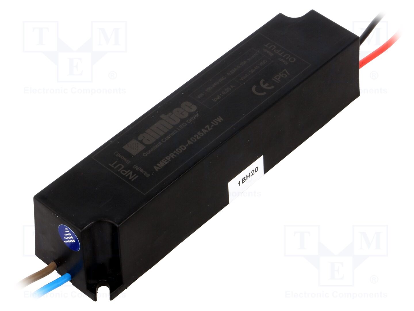 AIMTEC AMEPR10D-4025AZ-UW LED-virtalähde 10W 30-40VDC 0,25A