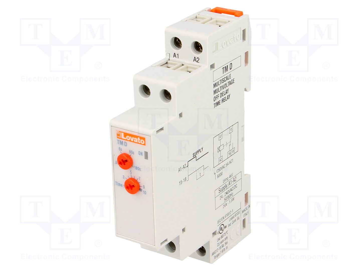 LOVATO ELECTRIC TMD Analogia-ajastin 18s-180s