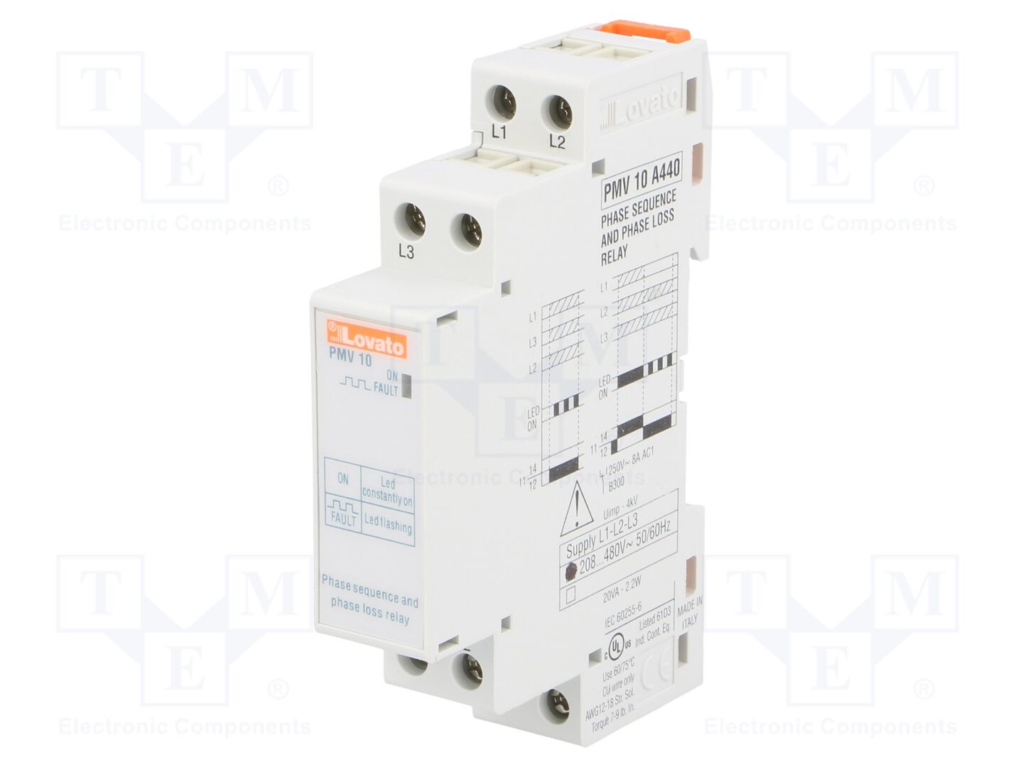 LOVATO ELECTRIC PMV10A440 Valvontarele 440V