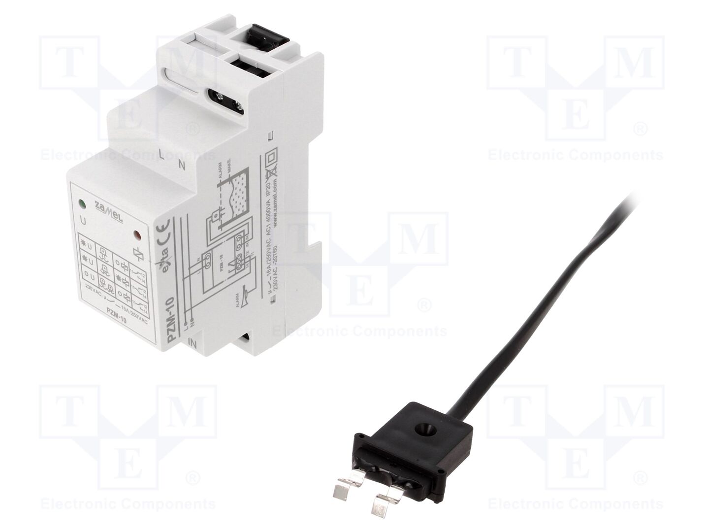 ZAMEL PZM-10 Valvontarele 230VAC