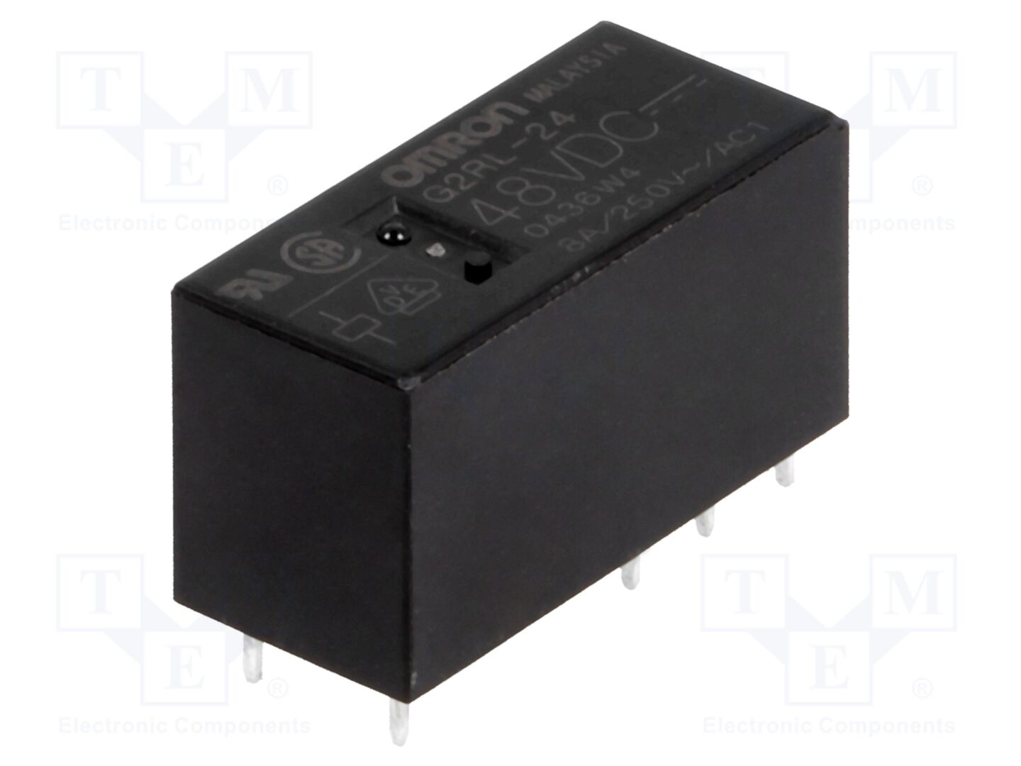 OMRON Electronic Components G2RL-24-48DC Sähkömagneettinen rele 48VDC