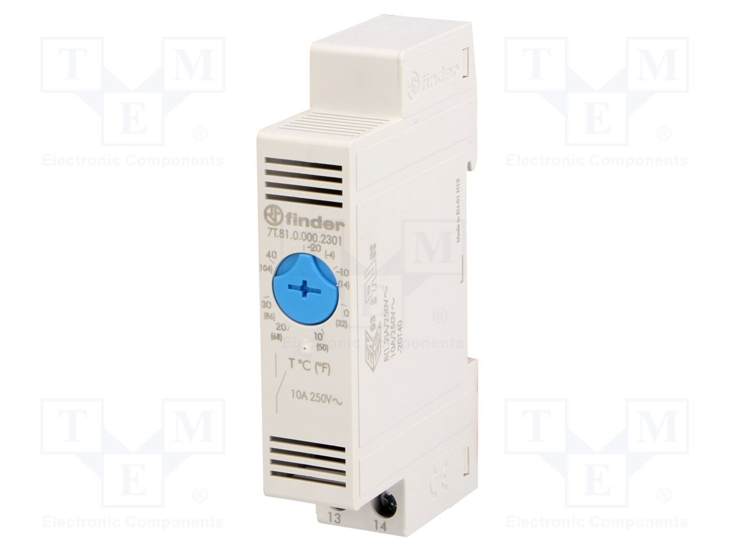 FINDER 7T.81.0.000.2301 Termostaatti 10A, 250VAC