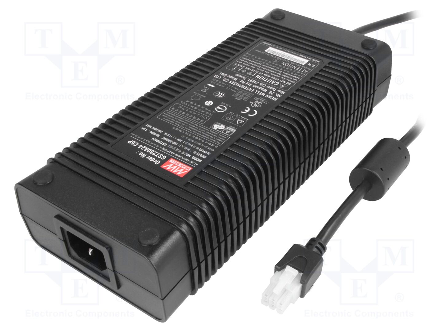 MEAN WELL GST280A24-C6P Kytkinlähde 24VDC 11.67A 280W