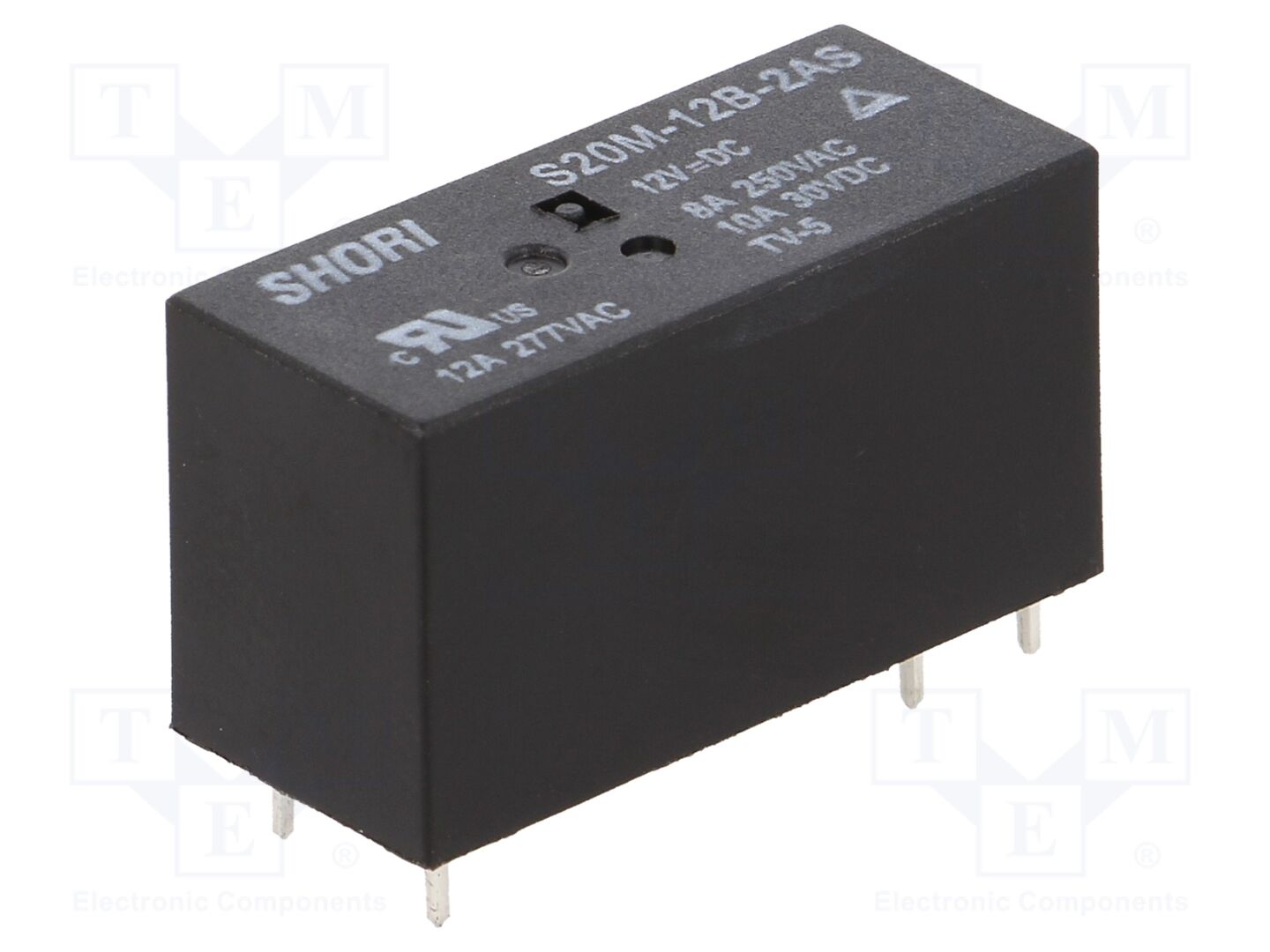 SHORI ELECTRIC S20M-12B-2AS Sähkömagneettinen rele 12VDC (50 kpl erä)