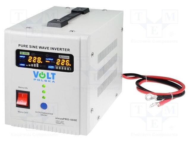 VOLT POLSKA SINUS-PRO-500 DC/AC muunnin 300W 230V