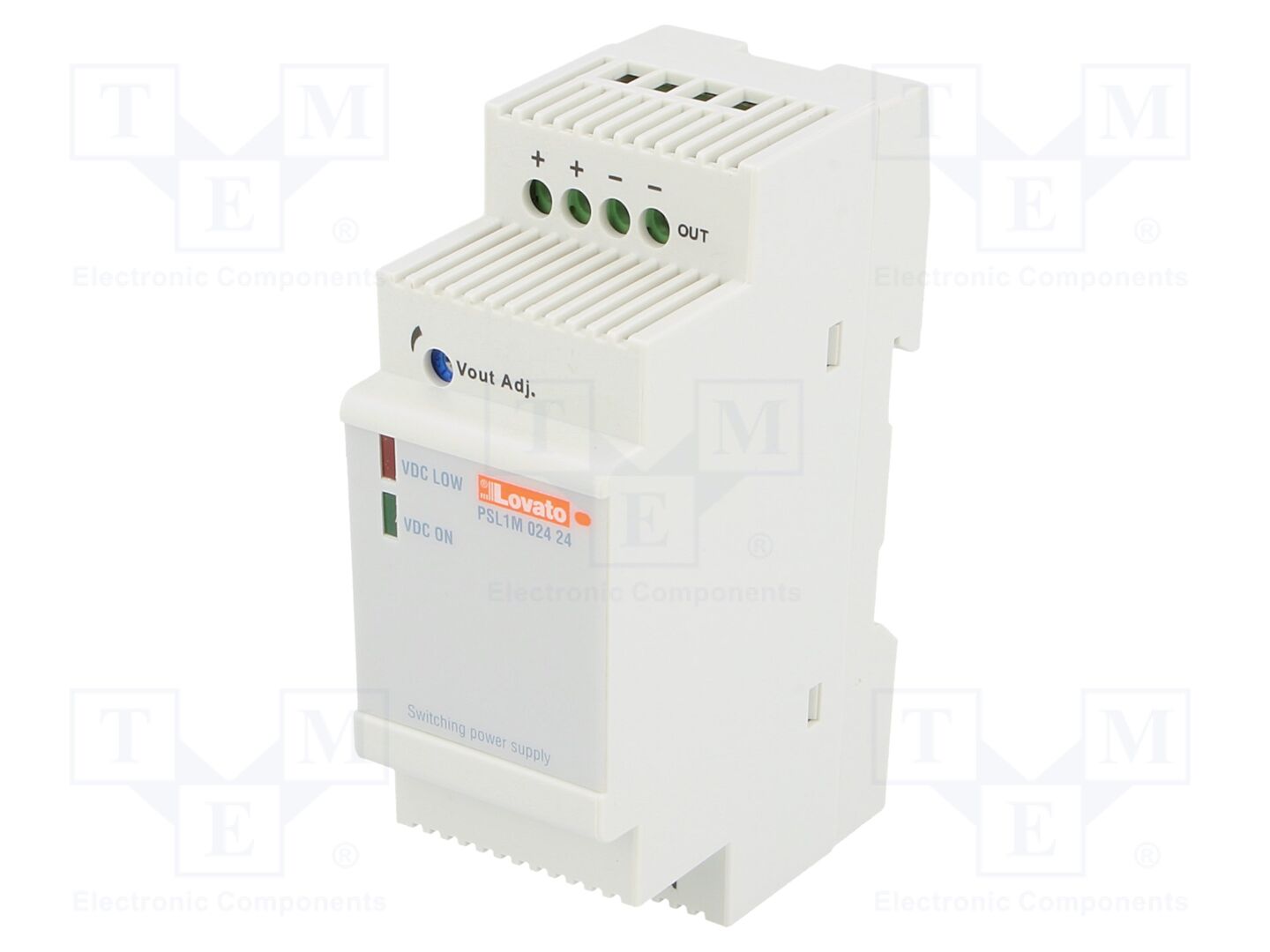 LOVATO ELECTRIC PSL1M02424 DIN-kiskoon asennettava kytkentävirtalähde 24W 24VDC 1A