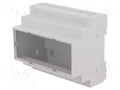 KRADEX Z-110JFP-ABS-V0 DIN-kisko-kotelo 104x90x65mm