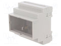 KRADEX Z-109JFP-ABS-V0 DIN-kisko-kotelo 90x87x65mm