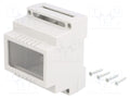 KRADEX Z-100JFP-PS DIN-kiskoasennuskotelo 89x69.7x64.7mm