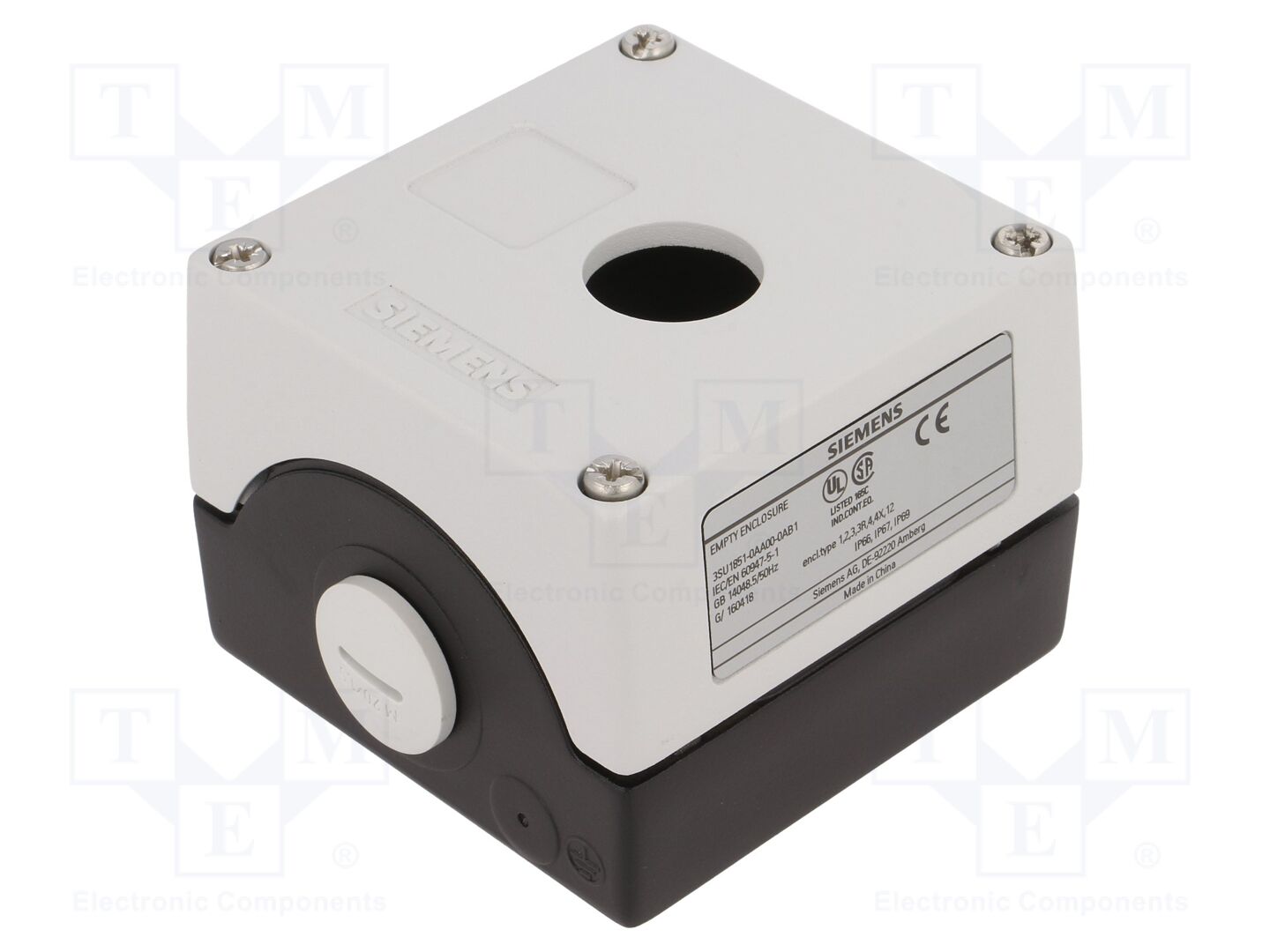 SIEMENS 3SU1851-0AA00-0AB1 Ohjauskotelo 22mm