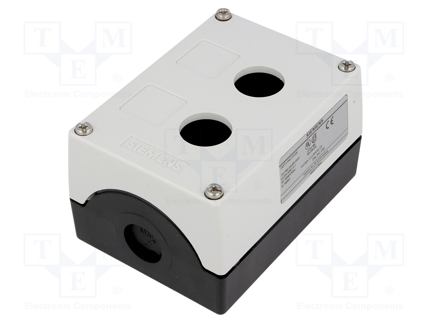 SIEMENS 3SU1802-0AA00-0AB1 Ohjauskotelo IP66