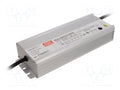MEAN WELL HLG-320H-C1050A LED-virtalähde 320W 152-305VDC 525-1050mA