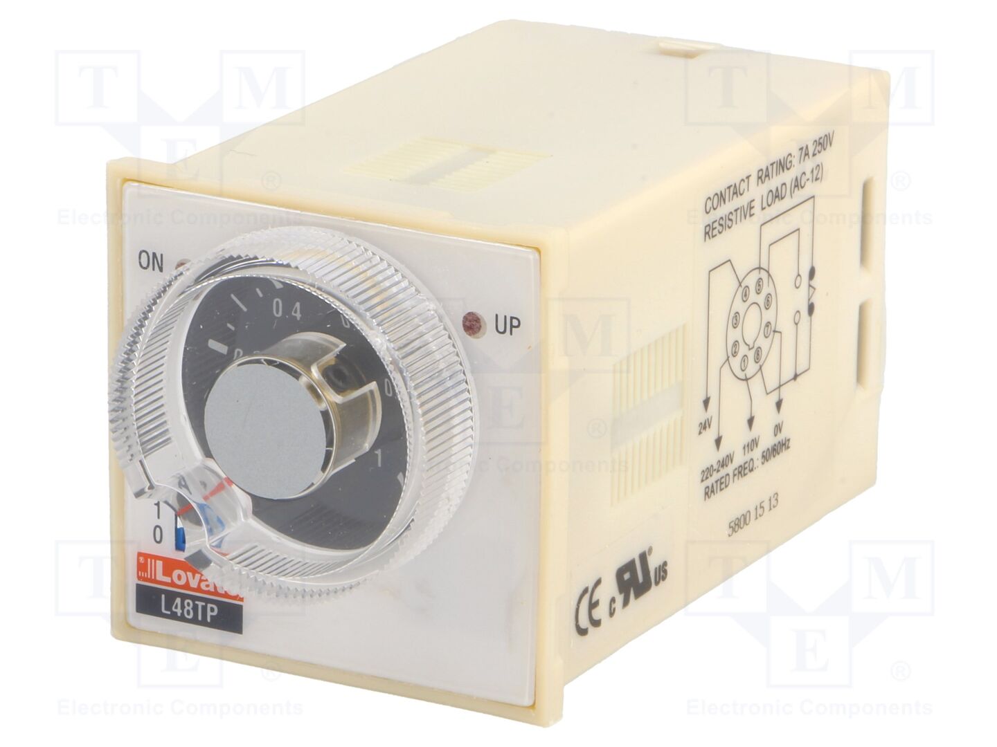 LOVATO ELECTRIC 31L48TPM240 Ajastin 250VAC/5A