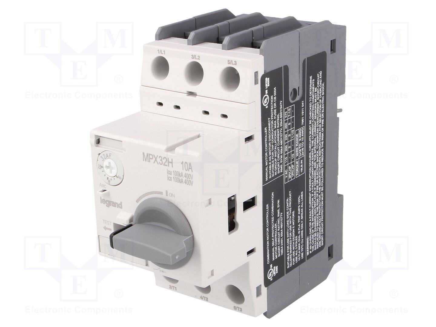 LEGRAND MPX3 32H Moottorinsuojakatkaisija 6-10A