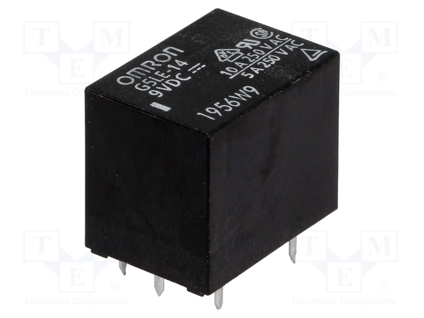 OMRON Electronic Components G5LE-14-9 Sähkömagneettinen rele 9VDC (50 kpl erä)